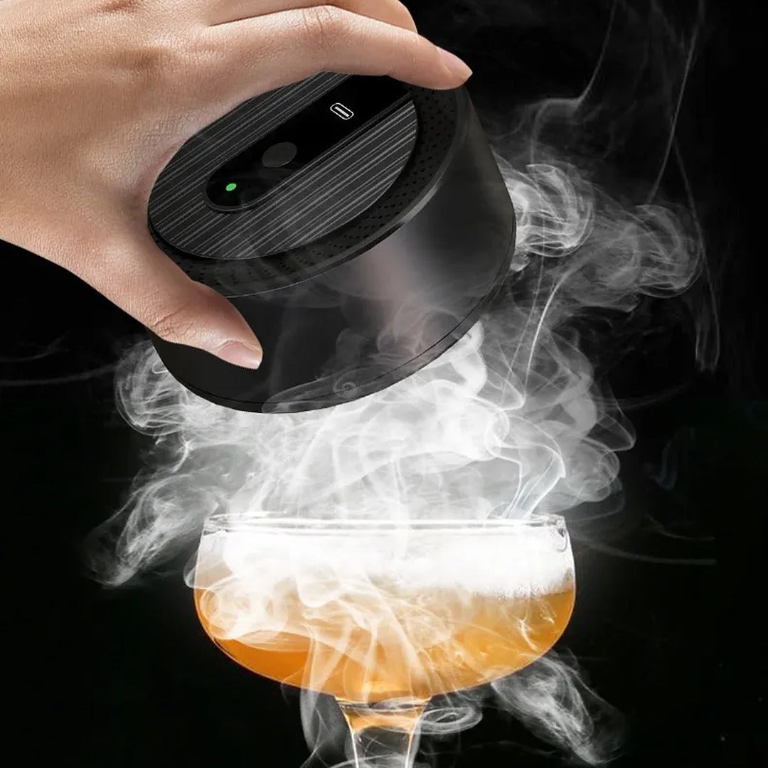 Smoking a coupe cocktail with the Brightwick smoker